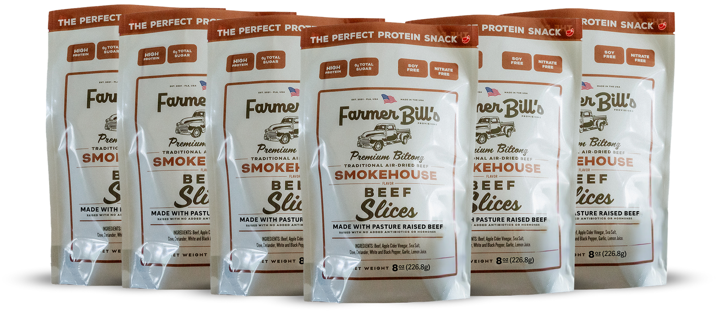 1/2 lb Sliced Smokehouse Beef Biltong