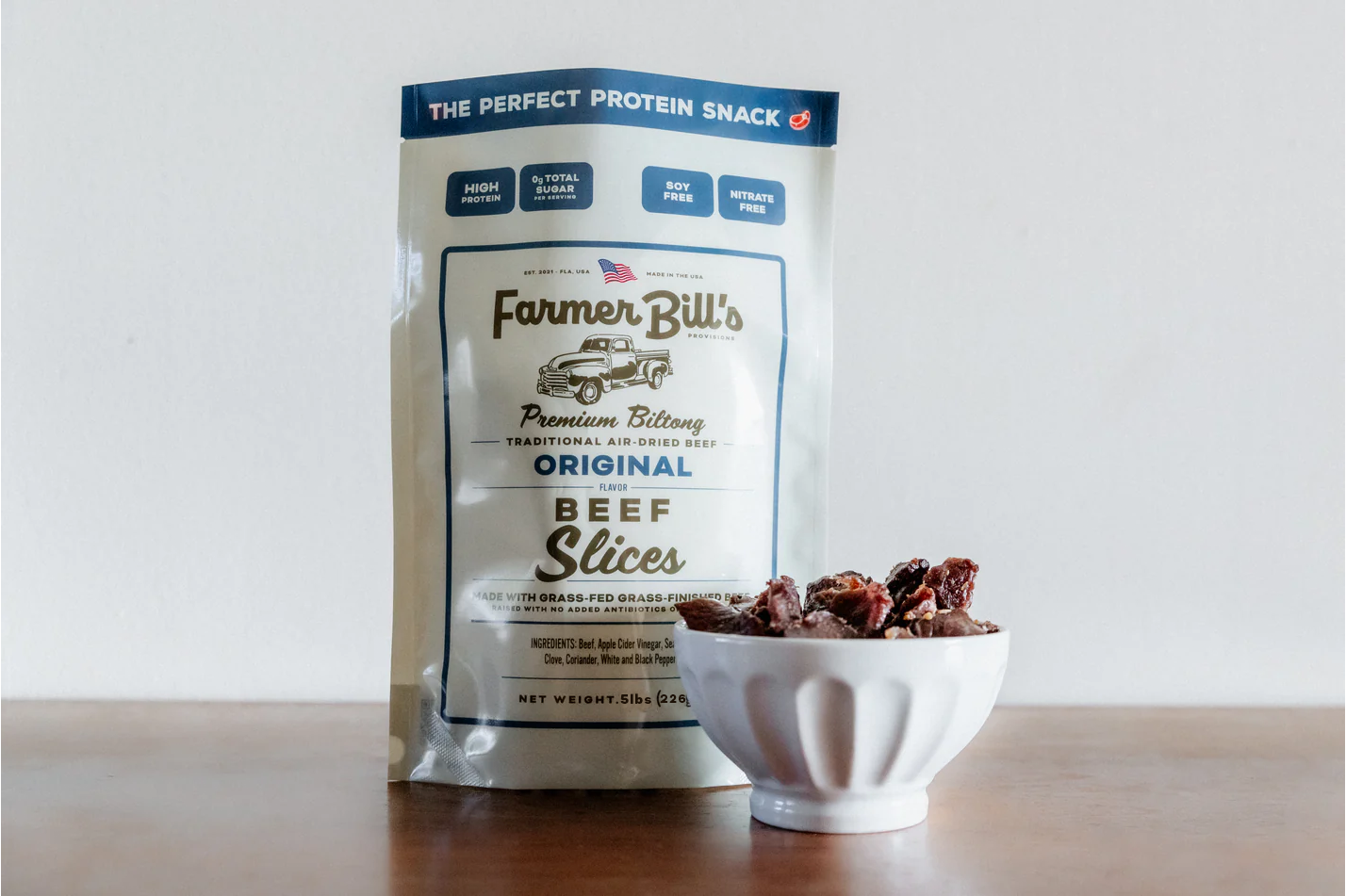 1/2 lb Sliced Original Beef Biltong!