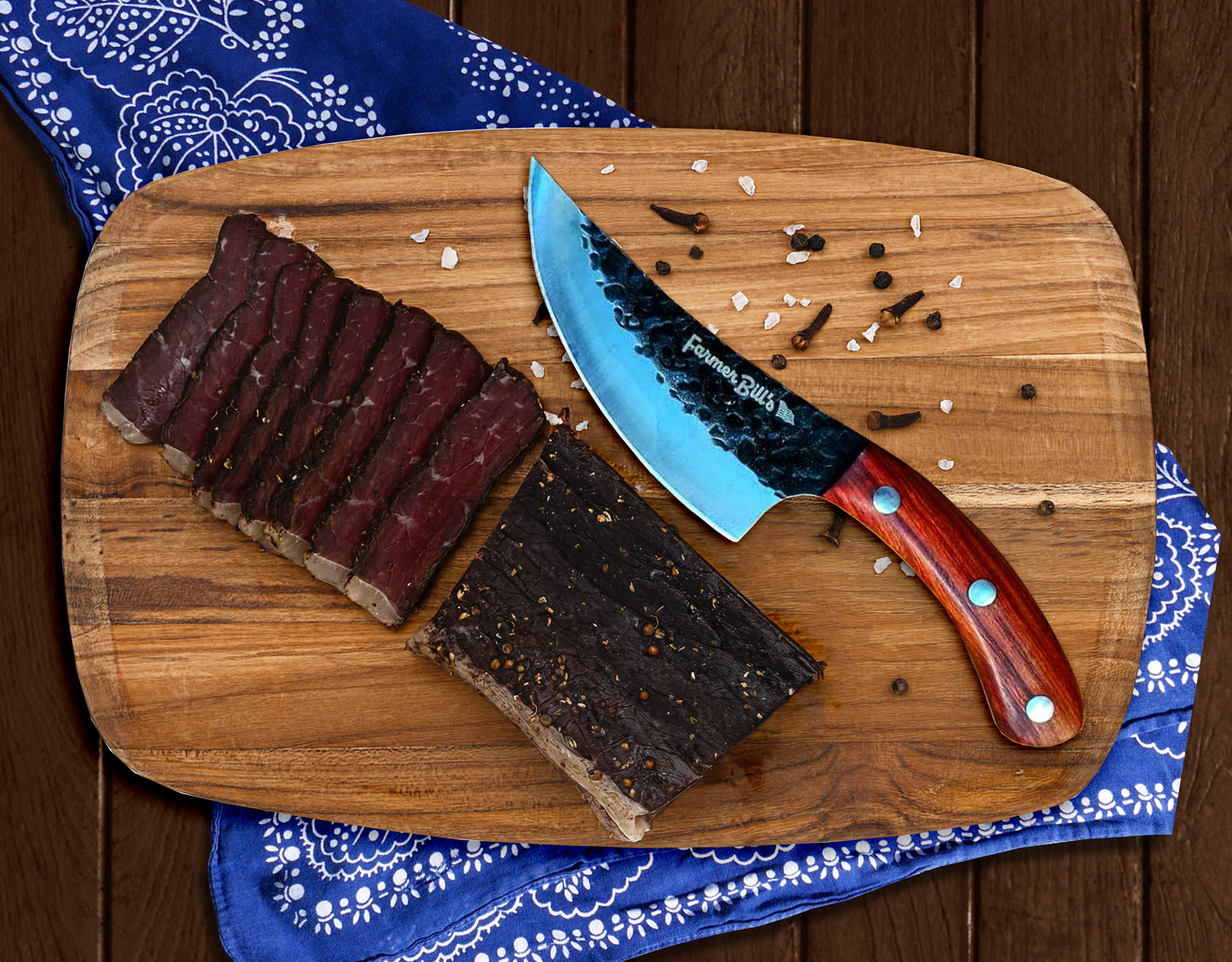 8 oz Original Beef Biltong Slab