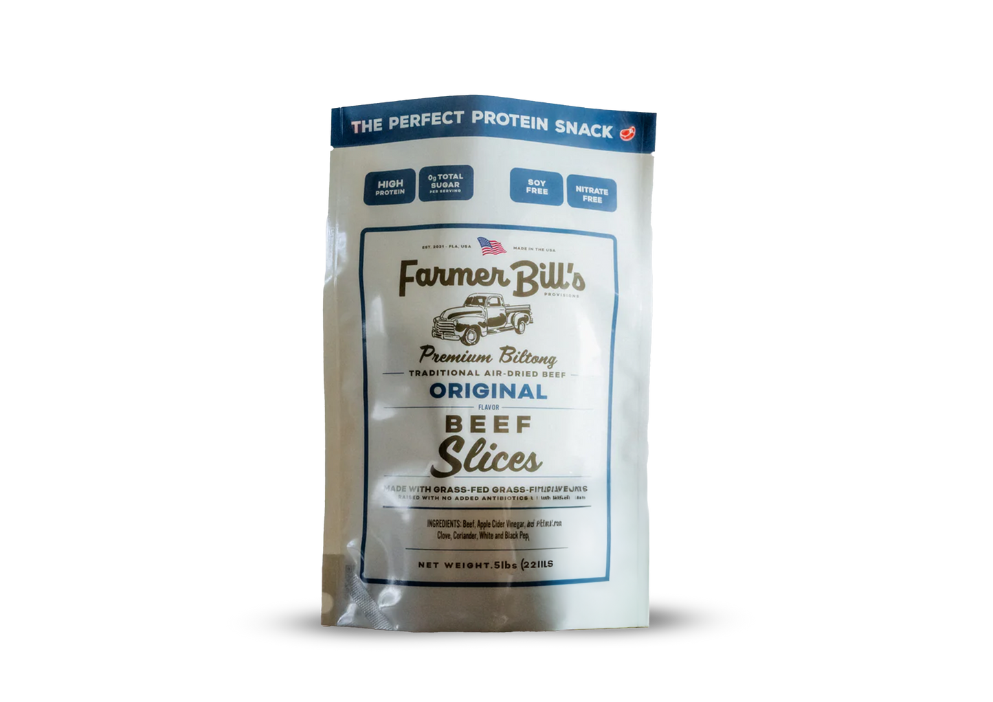 1/2 lb Sliced Original Beef Biltong