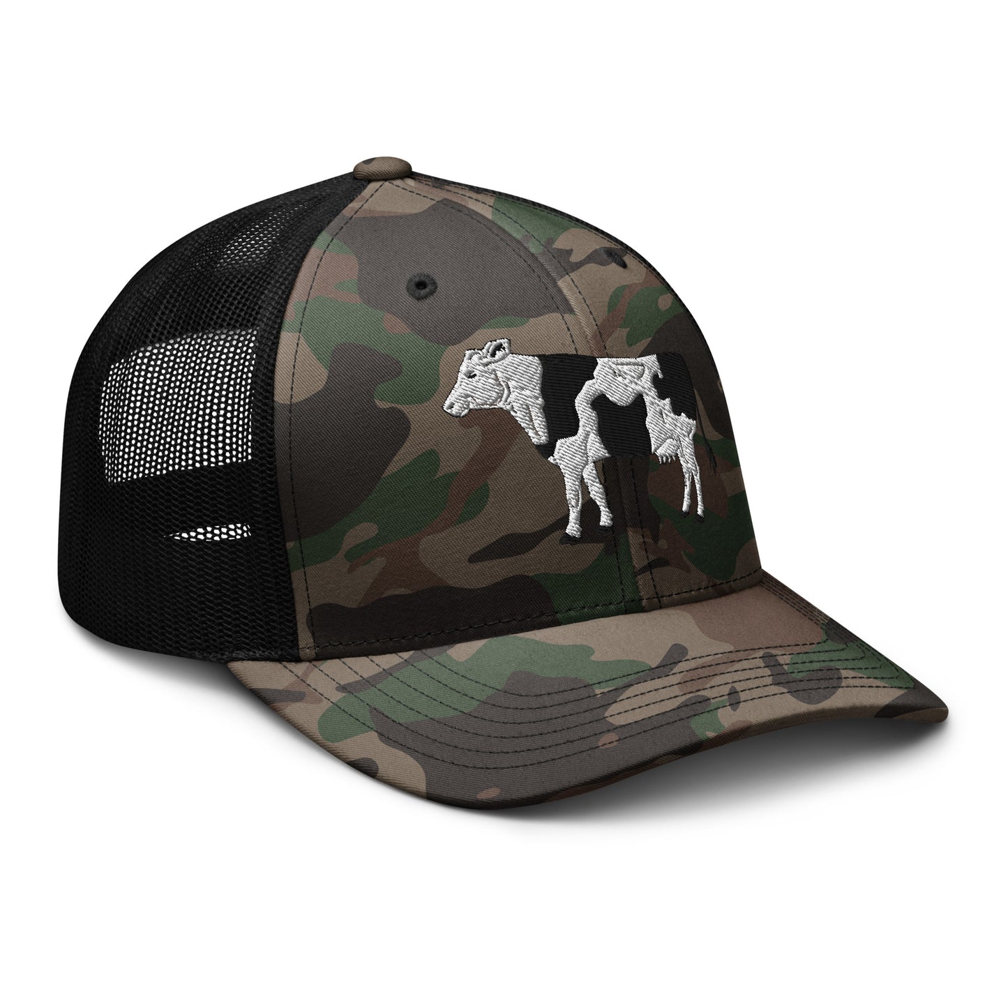 Camo Cow Trucker Hat 🐄