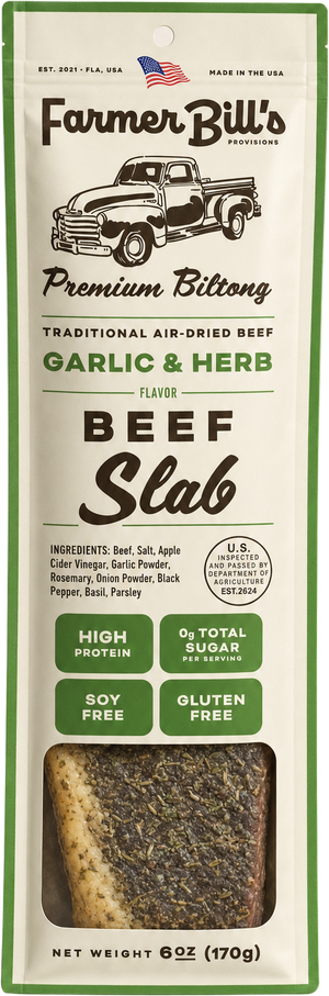 Garlic & Herb Beef Slabs package