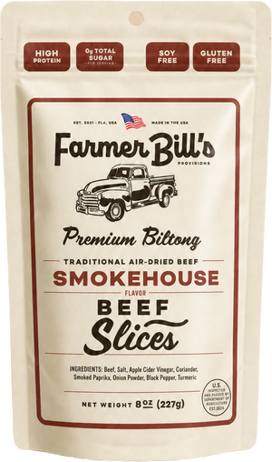 Smokehouse Sliced Biltong package