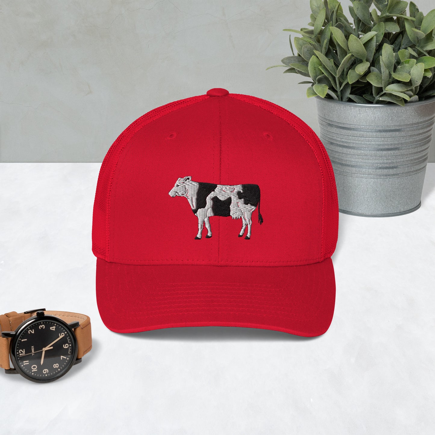 Cow Trucker Hat 🐄
