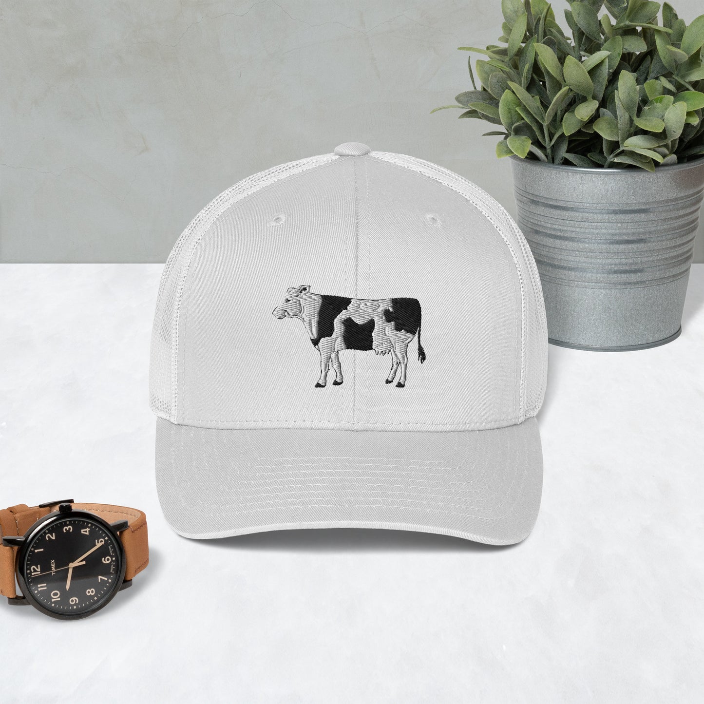 Cow Trucker Hat 🐄