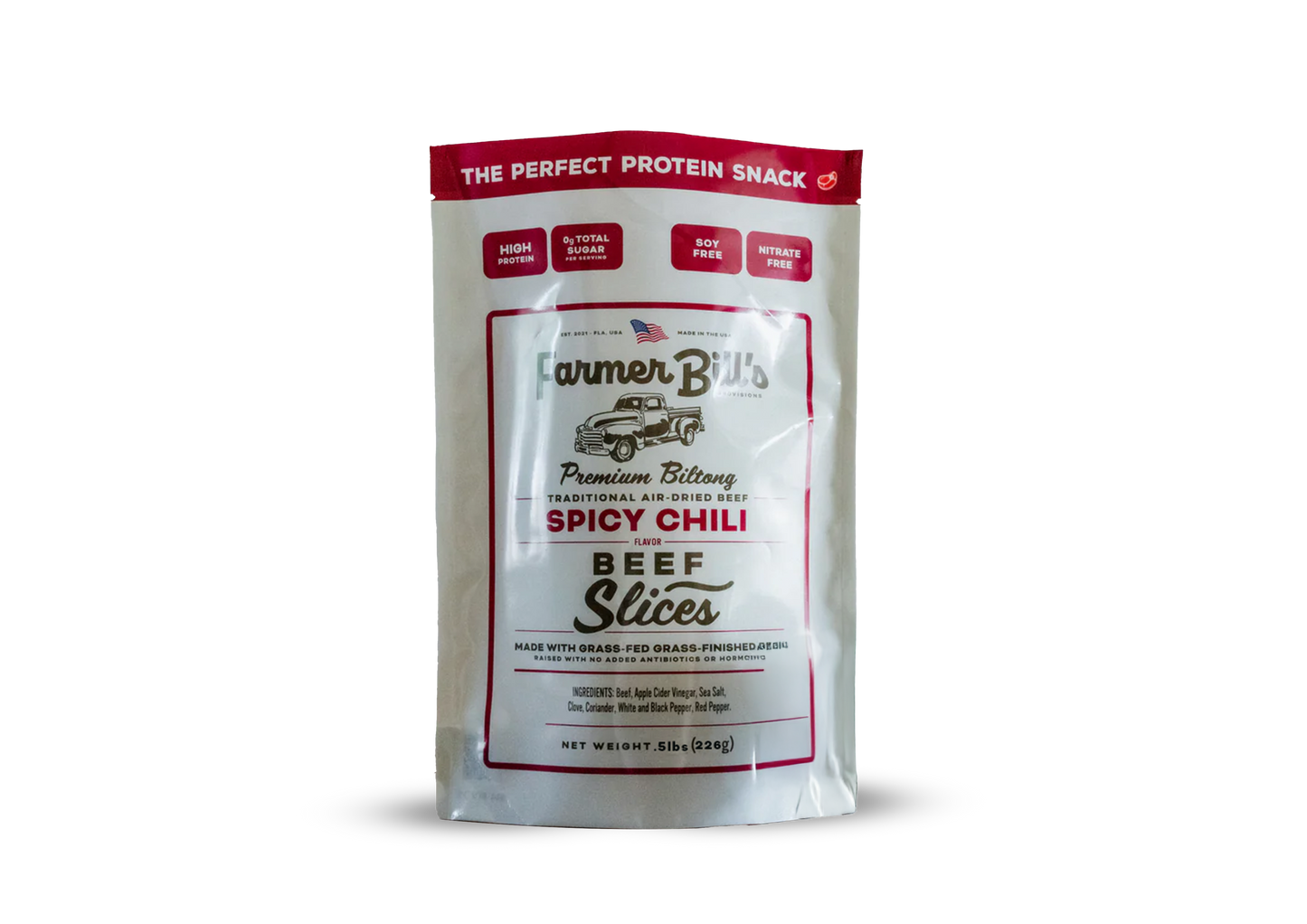 1/2 lb Sliced Chili Beef Biltong