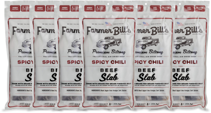 8 oz Spicy Chili Beef Biltong Slab