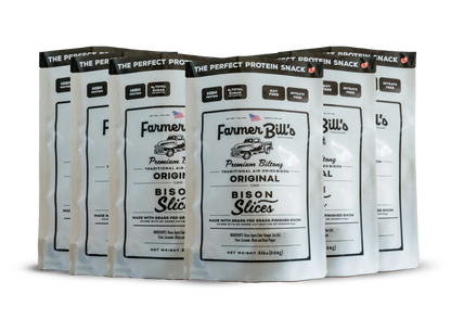 1/2 lb Sliced Original Bison Biltong