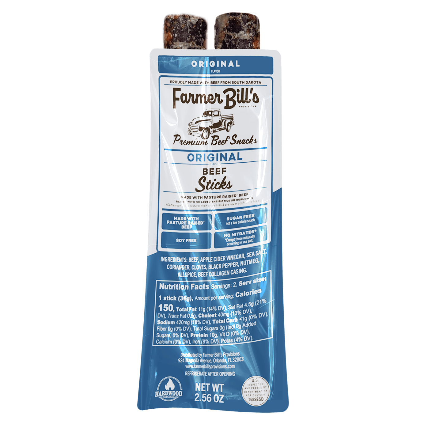 NEW 4oz Beef Stick Sampler (4-Pack)