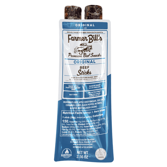 NEW 4oz Beef Stick Sampler (4-Pack)