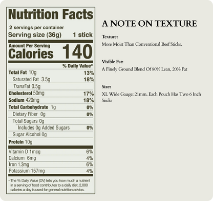 Beef Stick Variety Packs