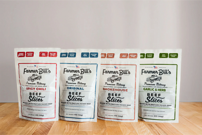 4-Pack Sampler Beef Biltong 16oz