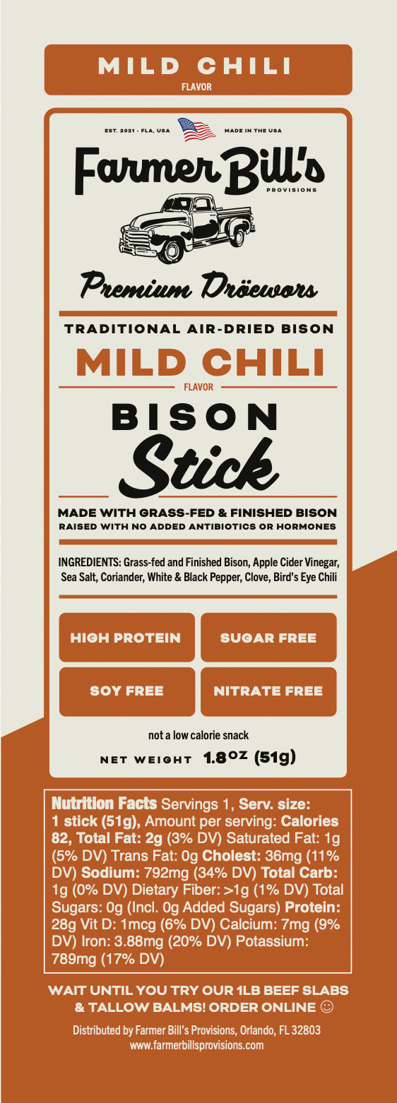 Single Flavor Meat Sticks "Thick Billy's"