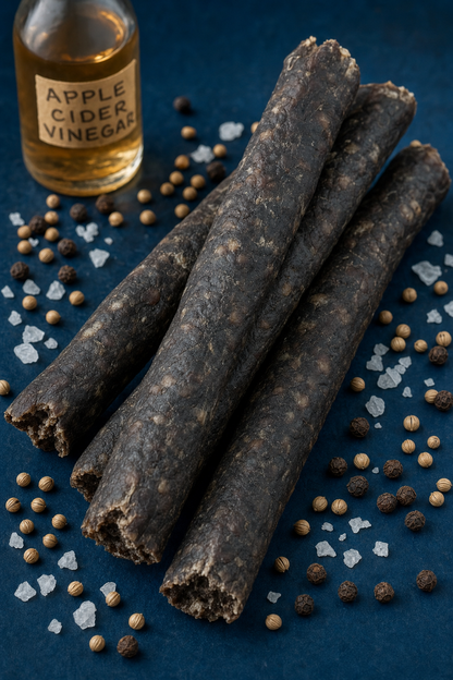 Farmer Bill's Original Beef Sticks — whole air-dried beef sticks with coriander, peppercorns, sea salt and apple cider vinegar