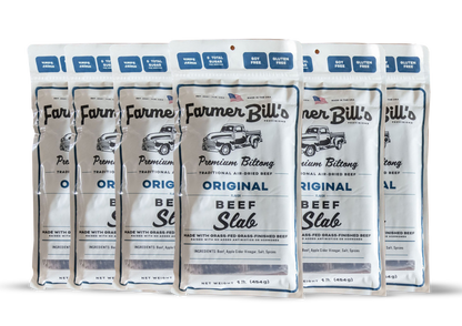 8 oz Original Beef Biltong Slab